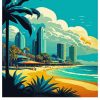 Gold Coast Australia Diamond Painting