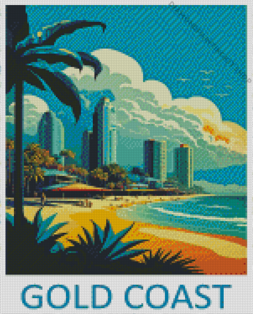 Gold Coast Australia Diamond Painting