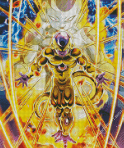 Golden Frieza Diamond Painting