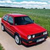 Red Golf Gti Mk2 Diamond Painting