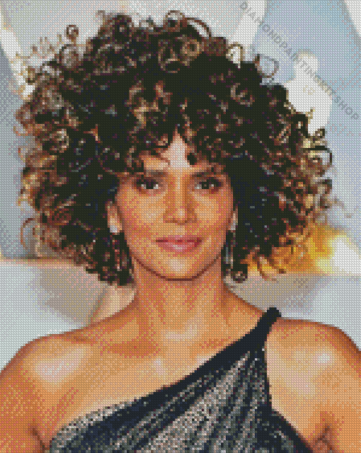 Halle Berry Diamond Painting