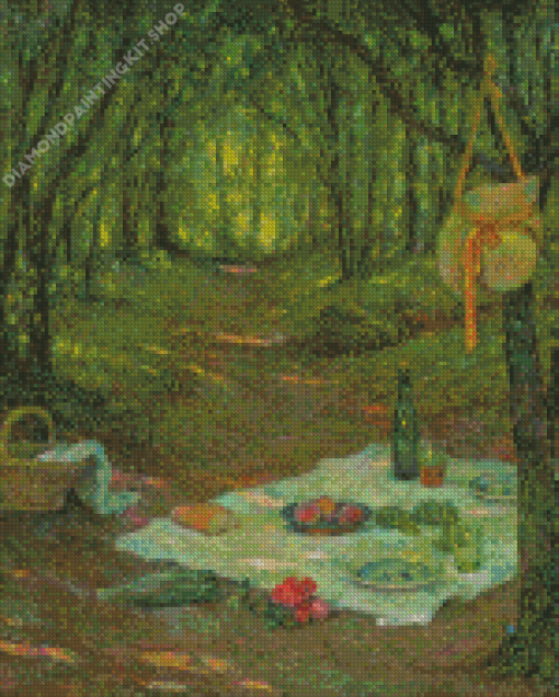 A Break in the Woods Art Diamond Painting