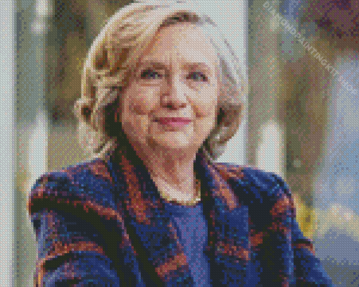 Hillary Clinton Diamond Painting