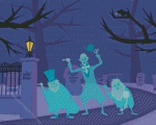 Hitchhiking Ghost Diamond Painting