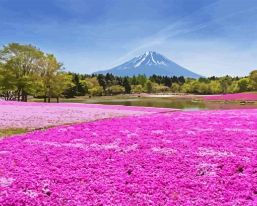 Hitsujiyama Park Diamond Painting