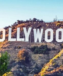 Hollywood Sign Diamond Painting