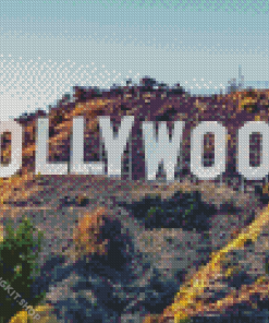 Hollywood Sign Diamond Painting