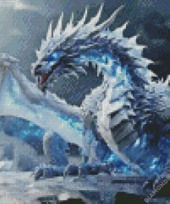 Ice Dragon Diamond Painting