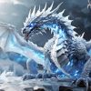 Ice Dragon Diamond Painting