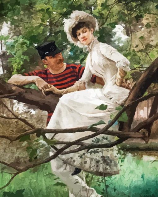 Idyll by Carl Larsson Diamond Painting