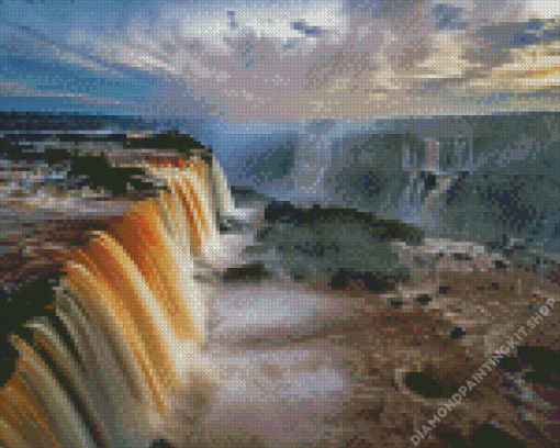 Iguazu Falls Diamond Painting