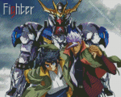 Iron Blooded Orphans Diamond Painting