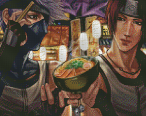 Itachi And Kakashi Diamond Painting