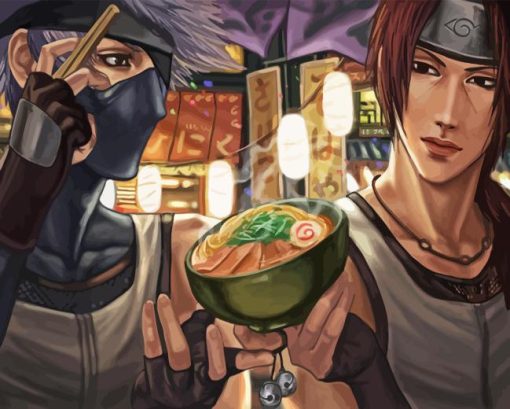Itachi And Kakashi Diamond Painting