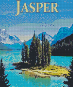 Jasper National Park Poster Diamond Painting