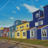 Jellybean Houses Diamond Painting