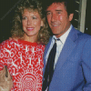 Jennifer Savidge with Her Husband Diamond Painting