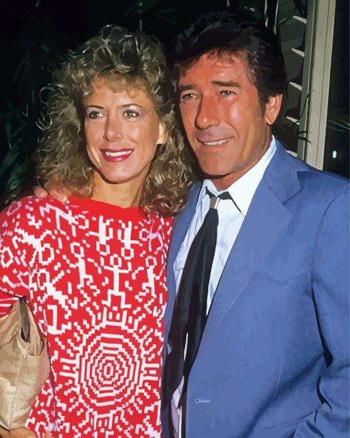 Jennifer Savidge with Her Husband Diamond Painting