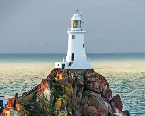 Jersey Lighthouse Diamond Painting