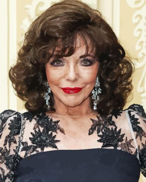 Joan Collins Diamond Painting