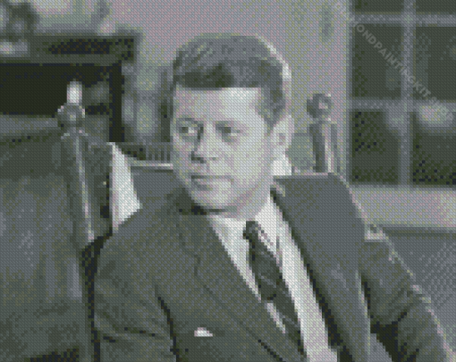 John Fitzgerald Kennedy Diamond Painting