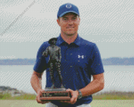 Jordan Alexander Spieth Diamond Painting