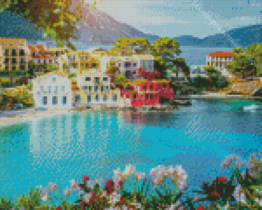 Kefalonia Greece Diamond Painting