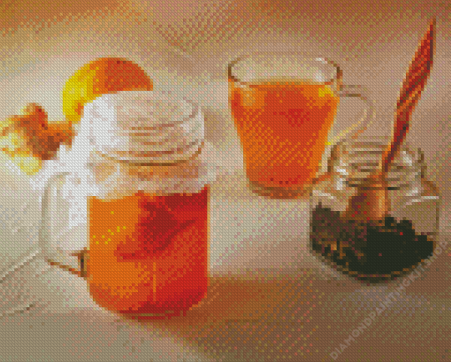 Kombucha Tea Diamond Painting