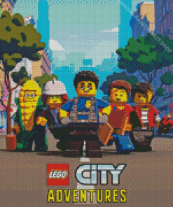 Lego City Adventures Diamond Painting