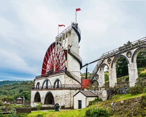 Laxey Wheel Diamond Painting