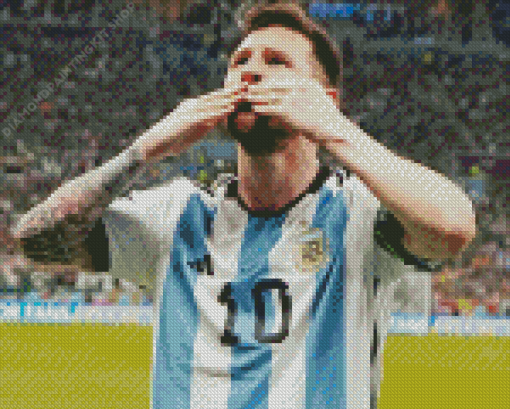 Lionel Messi Diamond Painting