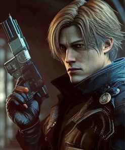 Leon Kennedy Diamond Painting