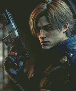 Leon Kennedy Diamond Painting