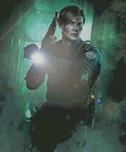 Leon Scott Kennedy Diamond Painting