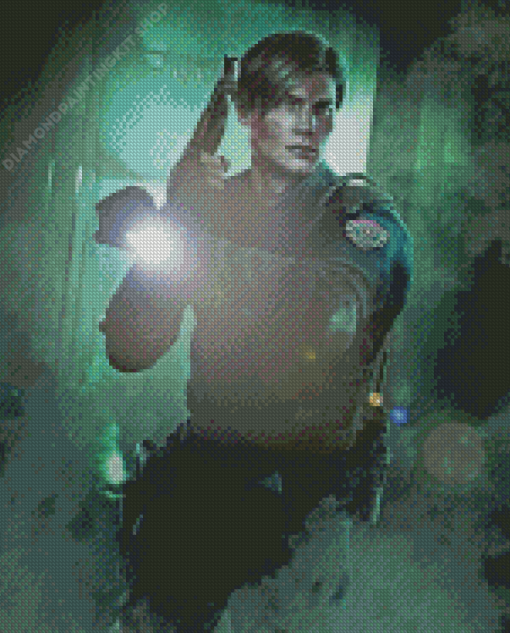 Leon Scott Kennedy Diamond Painting