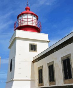 Lighthouse of Ponta do Pargo Diamond Painting