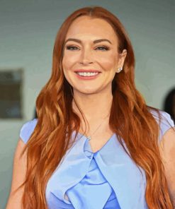 Lindsay Lohan Diamond Painting