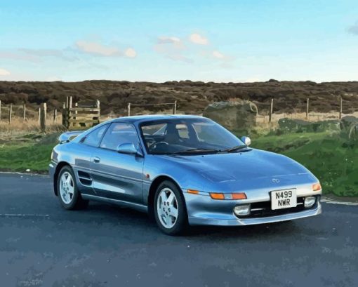 Mr2 Car Diamond Painting