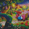 Mad Hatter Tea Party Diamond Painting