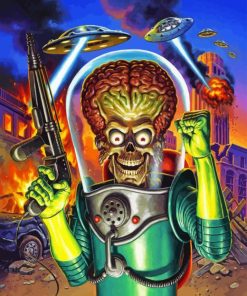 Mars Attacks Diamond Painting