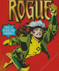 Marvel Comics Rogue Diamond Painting