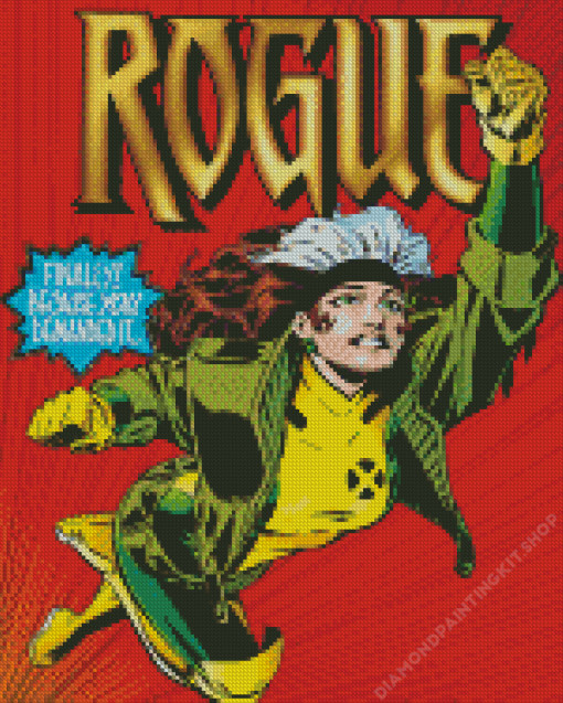 Marvel Comics Rogue Diamond Painting