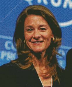 Melinda French Gates Diamond Painting