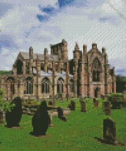 Melrose Abbey Diamond Painting