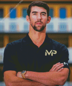 Michael Phelps Diamond Painting