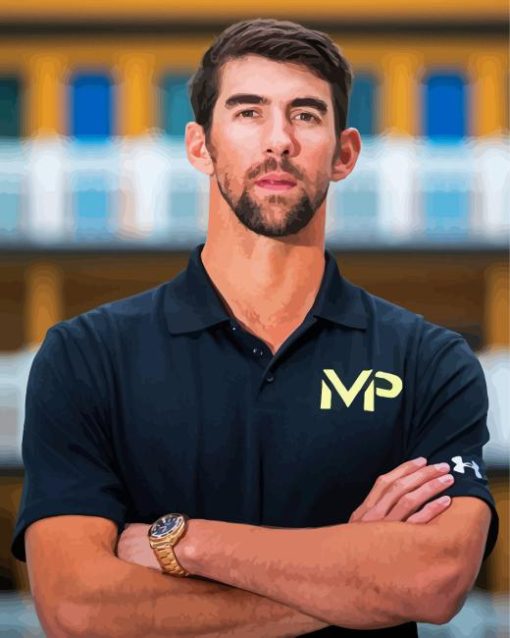 Michael Phelps Diamond Painting