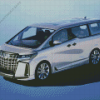 Minivan Toyota Alphard Diamond Painting