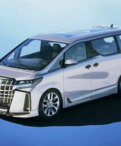 Minivan Toyota Alphard Diamond Painting