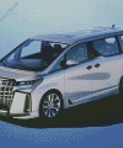 Minivan Toyota Alphard Diamond Painting