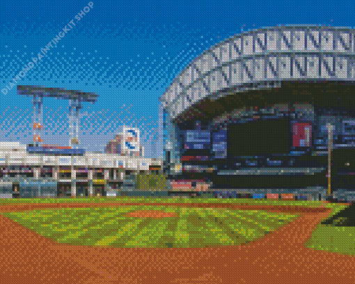 Minute Maid Park Diamond Painting